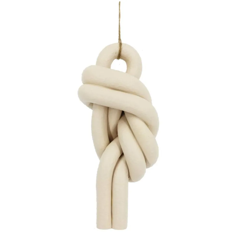 8.75" White Sailor's Knot Tabletop Décor by Ashland®