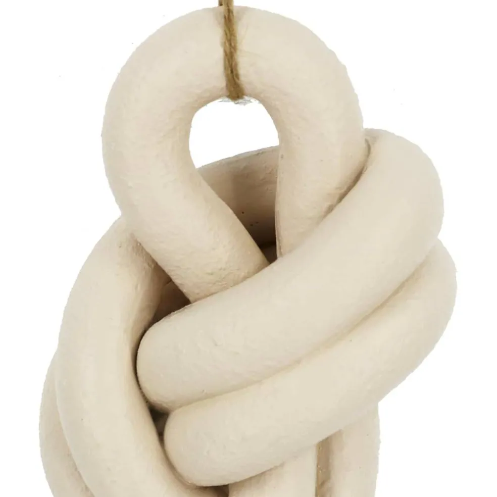 8.75" White Sailor's Knot Tabletop Décor by Ashland®