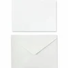 White Shimmer Card & Envelope Sets by Recollections™, 5" x 7"