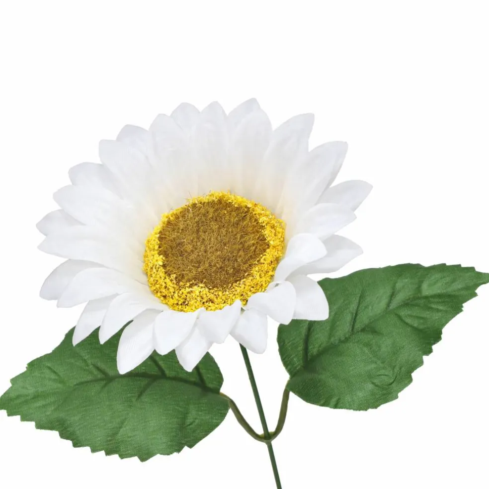 18" White Sunflower Bush by Ashland®