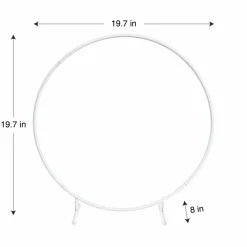 19.75" White Tabletop Hoop by Celebrate It™