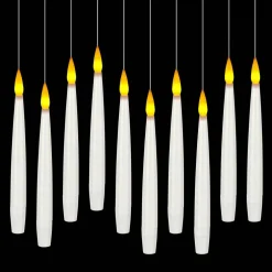 White Taper LED Hanging Candles, 10ct. by Ashland®