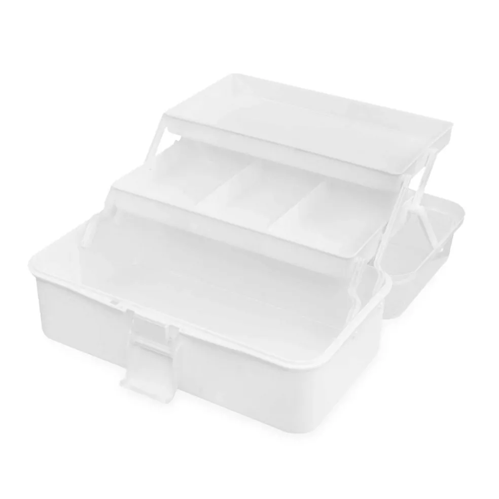 White 3-Tier Organization Box by Simply Tidy®