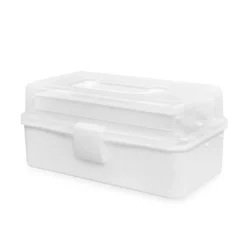 White 3-Tier Organization Box by Simply Tidy®