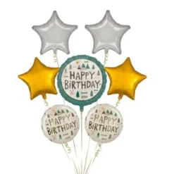 Wilderness Birthday Foil Balloon Bundle