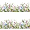 Wild Flowers Edible Image cake border 2 Strips per sheet 3.5x10.5 inchs