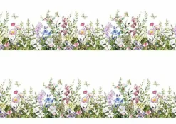Wild Flowers Edible Image cake border 2 Strips per sheet 3.5x10.5 inchs