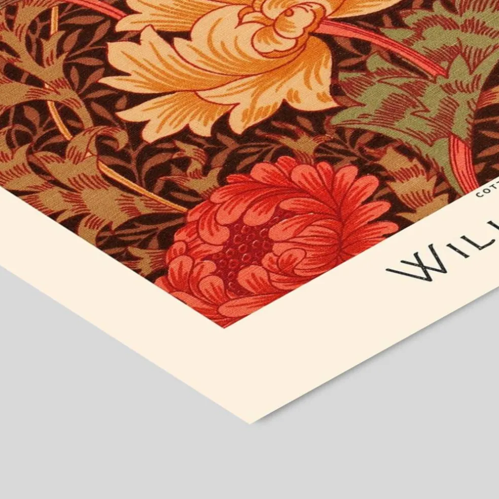 William Morris 8" x 10" Autumn Cotton Art Print