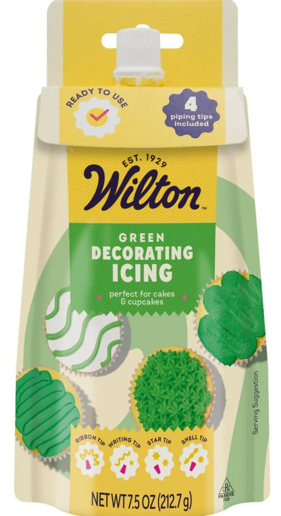 Wilton® Decorating Icing Pouch with 4 Tips