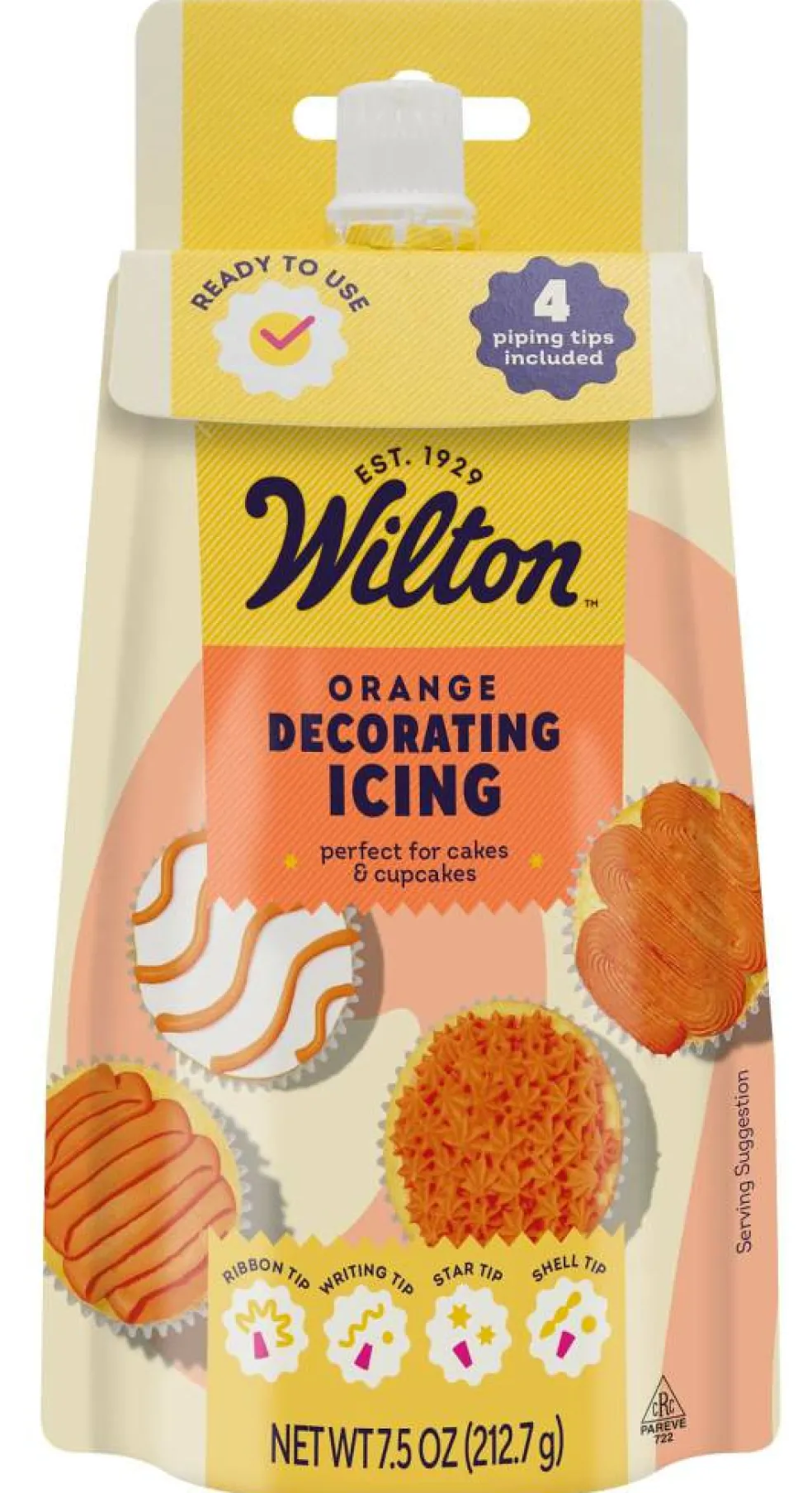 Wilton® Decorating Icing Pouch with 4 Tips
