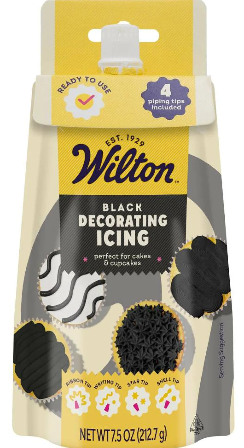 Wilton® Decorating Icing Pouch with 4 Tips