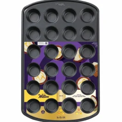 Wilton® Gold Non-Stick Bakeware 24 Cup Mini Muffin Pan