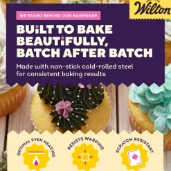 Wilton® Gold Non-Stick Bakeware 12 Cup Muffin Pan