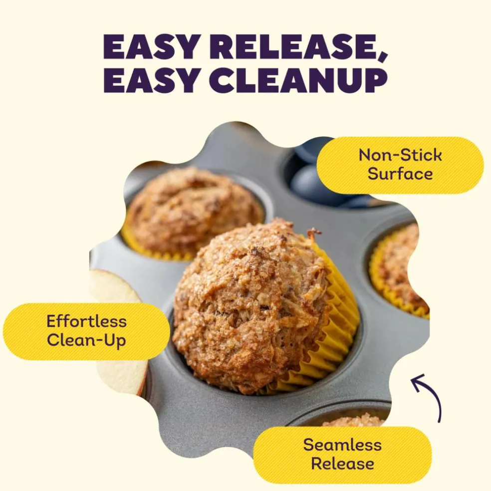 Wilton® Gold Non-Stick Bakeware 12 Cup Muffin Pan