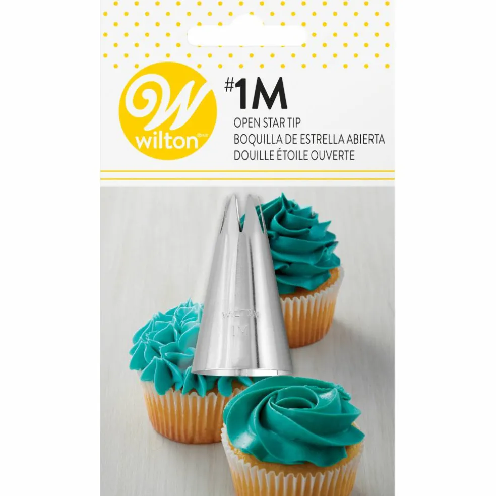 Wilton® 1M Open Star Cake Decorating Tip