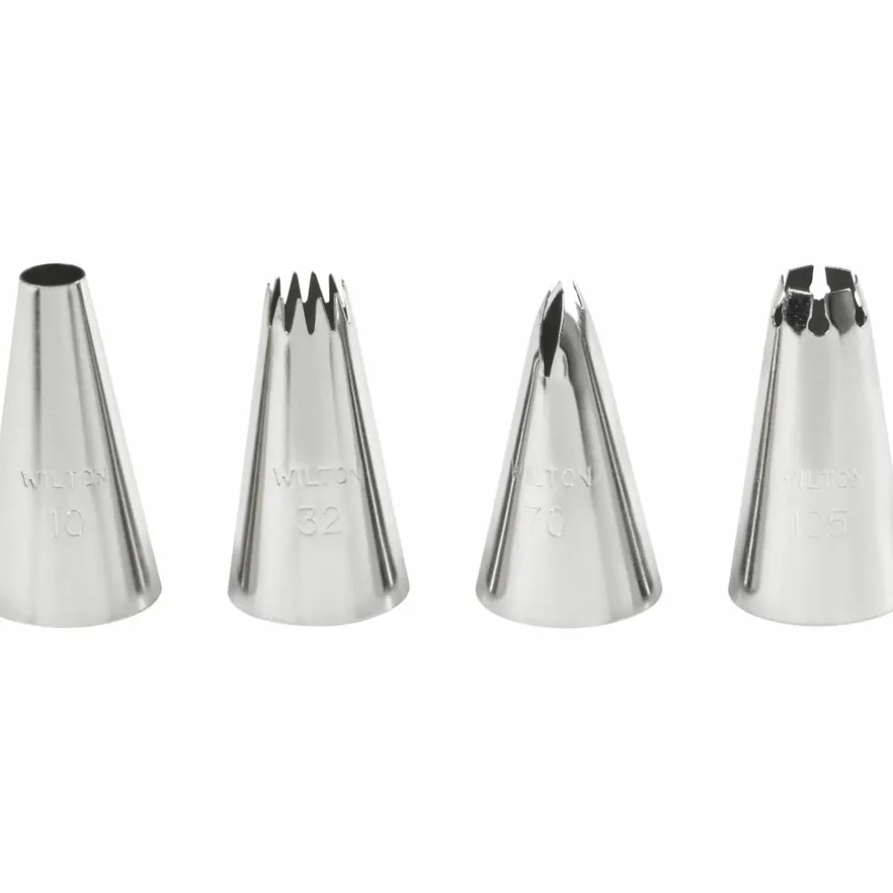 Wilton™ 4-Piece Cake Decorating Tip Set for Borders