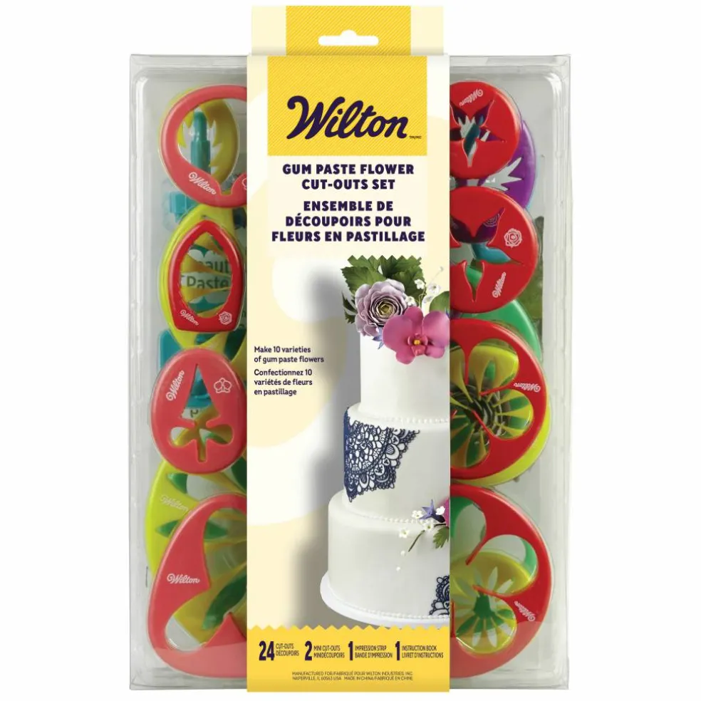 Wilton™ 28-Piece Gum Paste Flower Cut-Outs Set