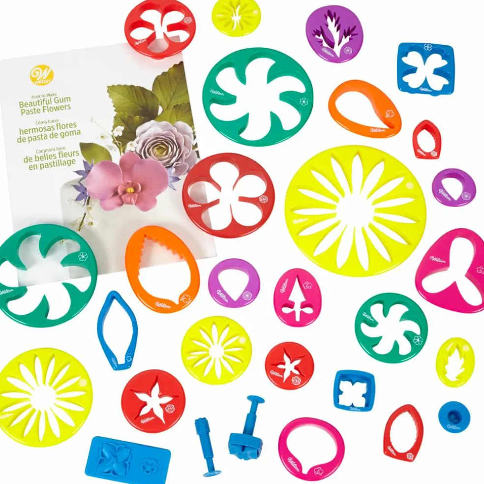 Wilton™ 28-Piece Gum Paste Flower Cut-Outs Set