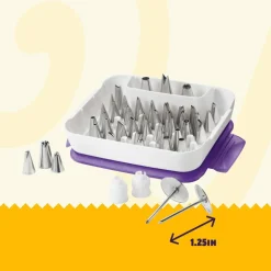 Wilton™ 55-Piece Master Cake & Cupcake Piping Tip Set