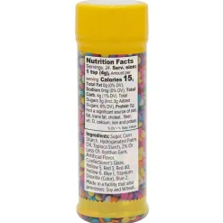 Wilton® Rainbow Confetti Sprinkles