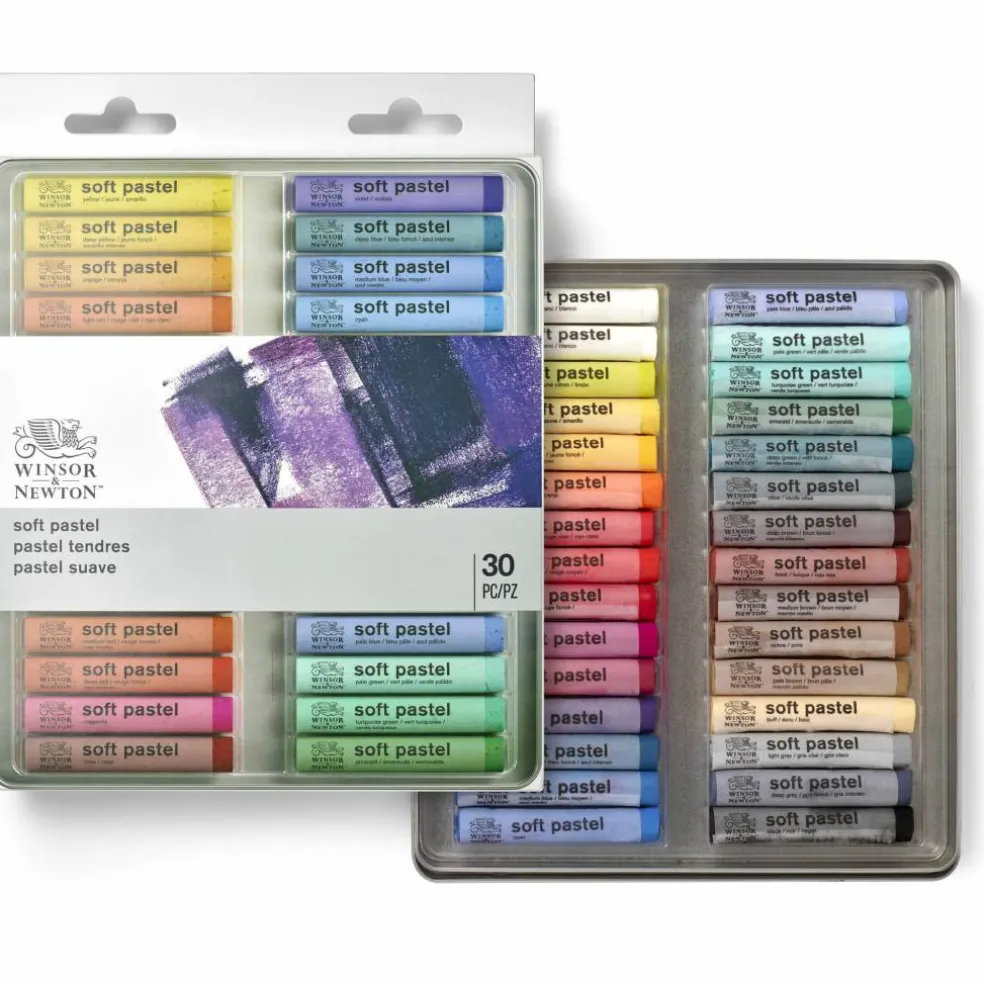 Winsor & Newton™ 30 Color Soft Pastel Set