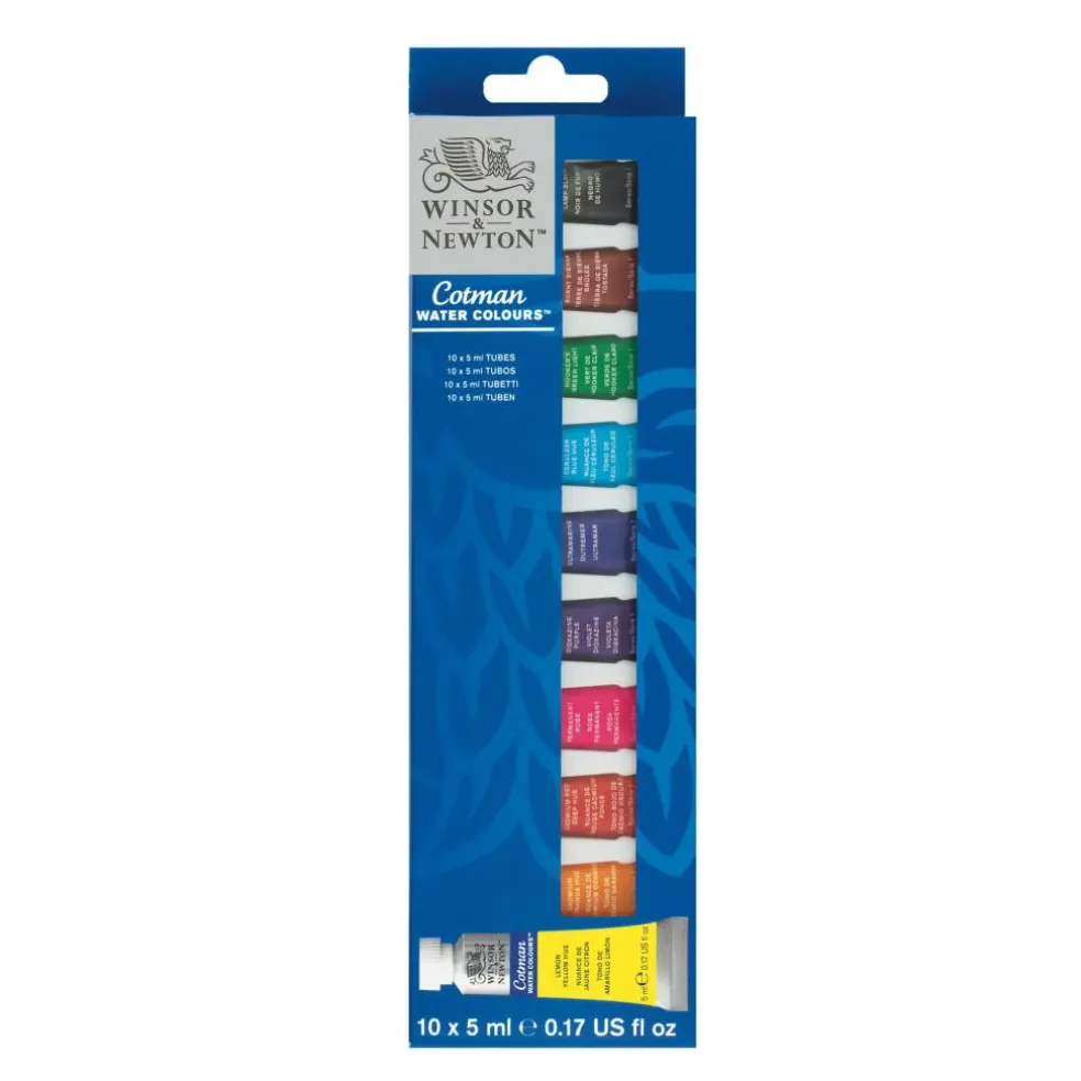 Winsor & Newton™ Cotman Water Colours™ 10 Color Paint Set