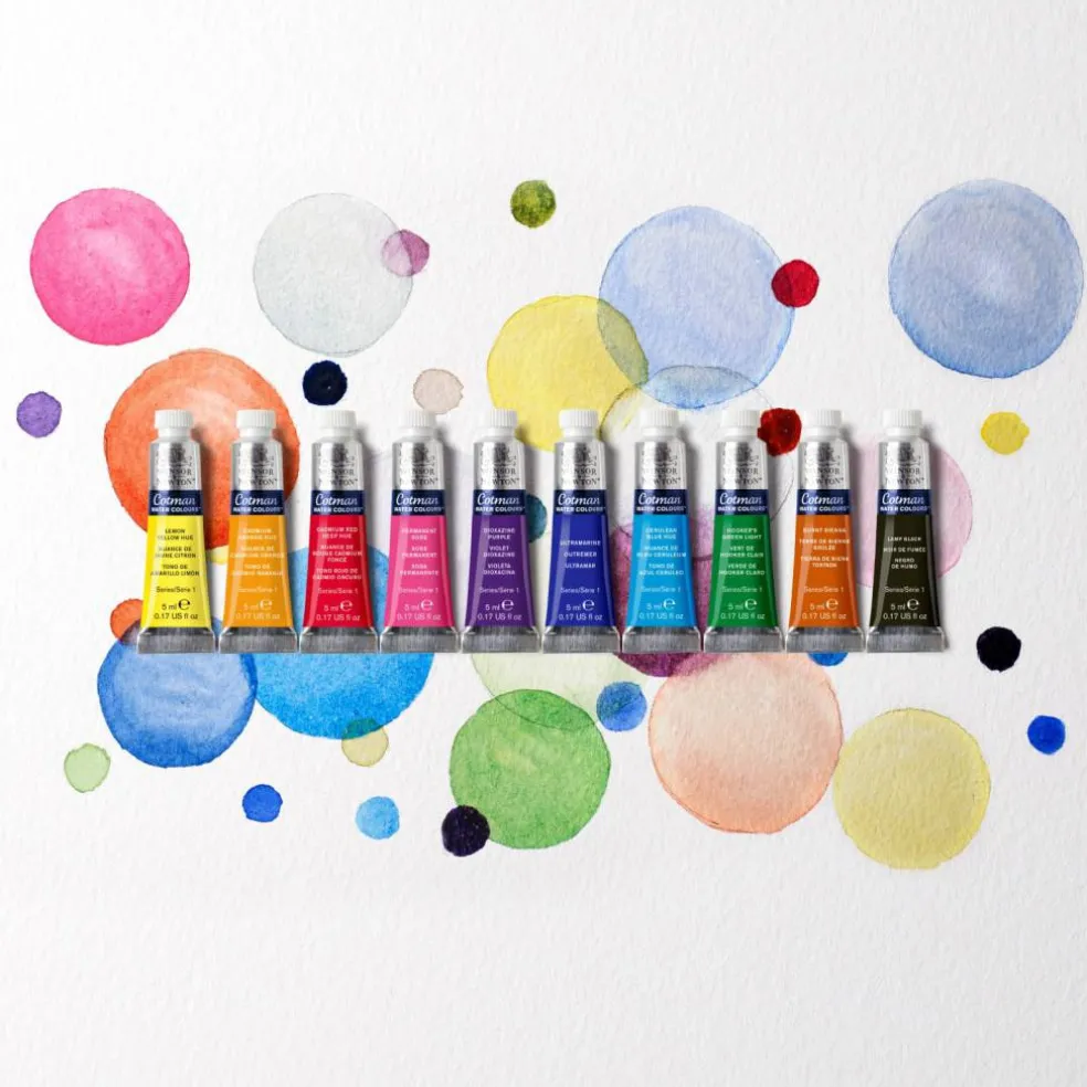 Winsor & Newton™ Cotman Water Colours™ 10 Color Paint Set