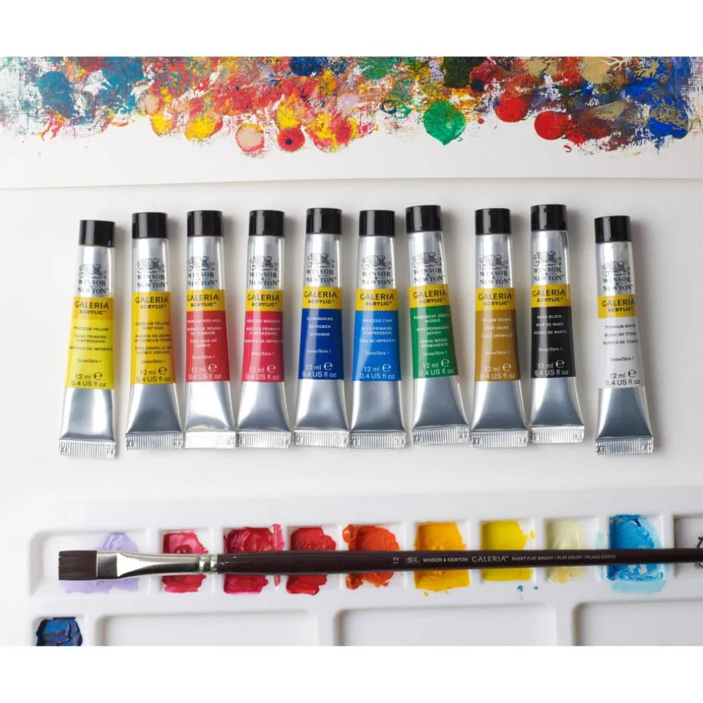 Winsor & Newton™ Galeria Acrylic™ 10 Color Paint Set