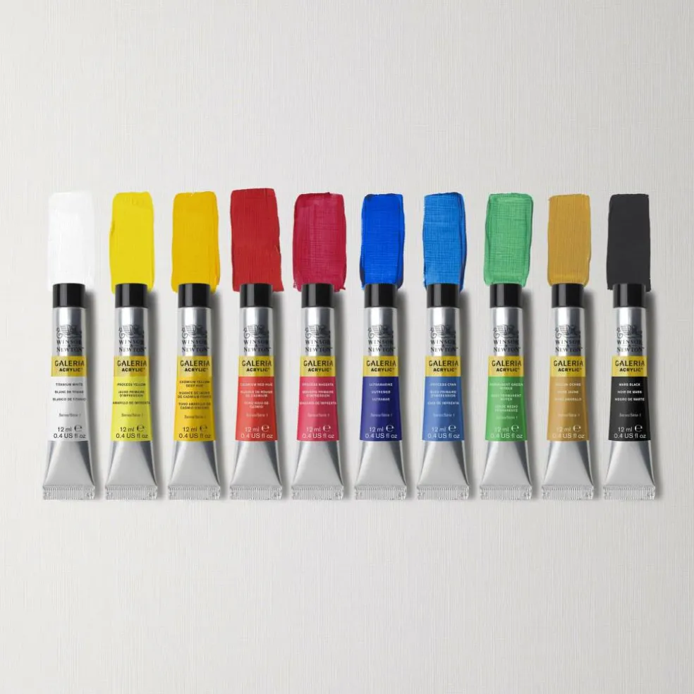 Winsor & Newton™ Galeria Acrylic™ 10 Color Paint Set