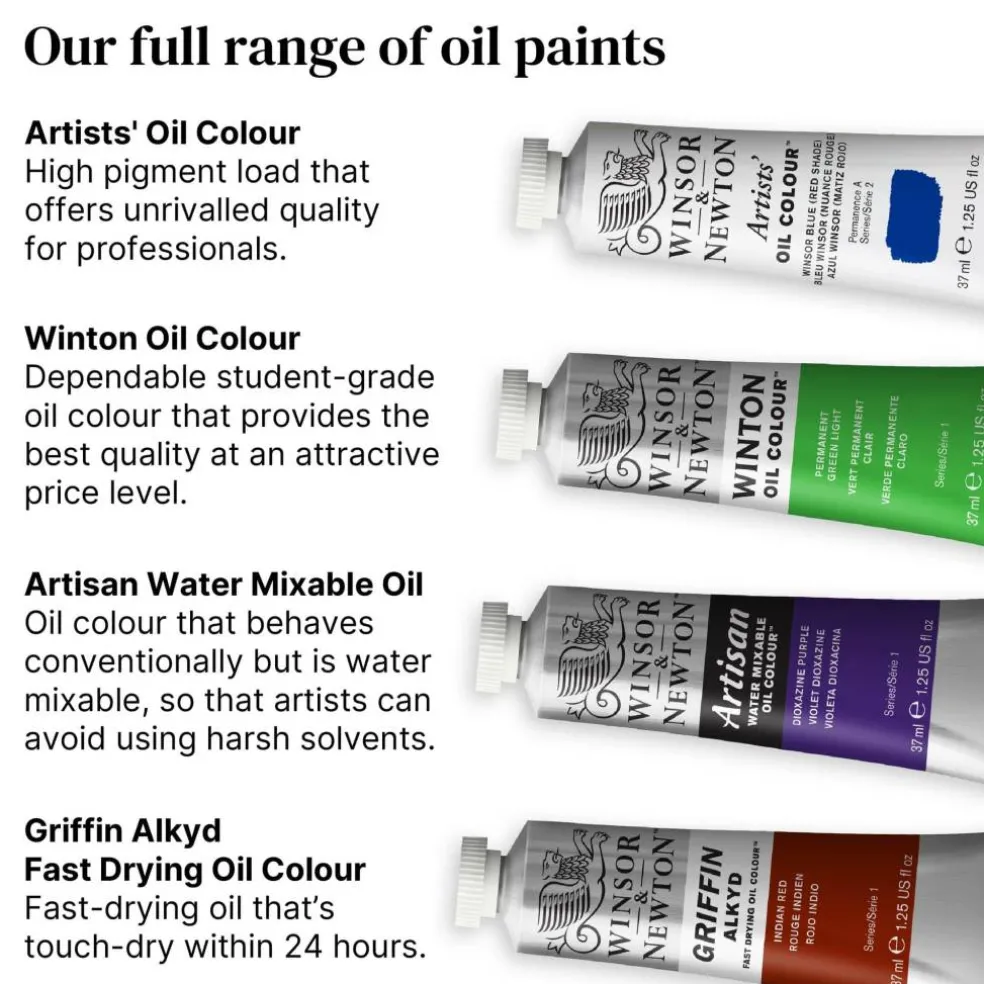 Winsor & Newton® 1.25oz. Artists' Oil Colour™ Paint