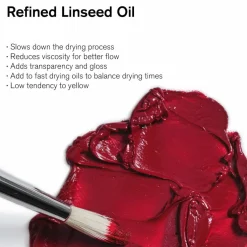 Winsor & Newton™ Refined Linseed Oil