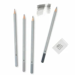 Winsor & Newton™ Studio Collection™ Graphite Pencil Set & Eraser