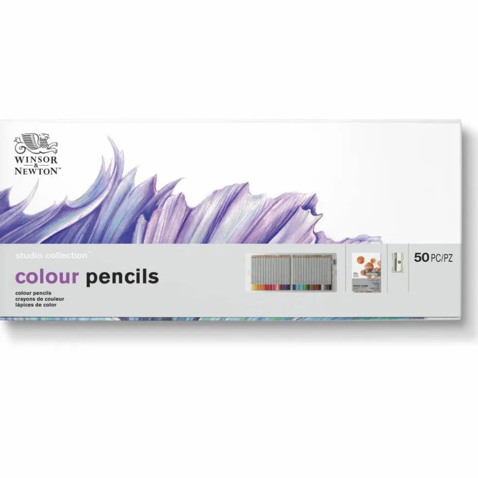 Winsor & Newton® Studio Collection 48 Colored Pencil Box Set