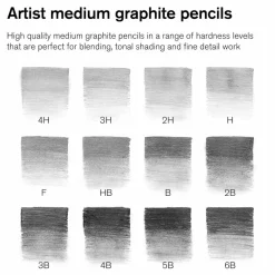 Winsor & Newton™ Studio Collection™ Graphite Pencil Tin Set