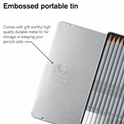 Winsor & Newton™ Studio Collection™ Graphite Pencil Tin Set