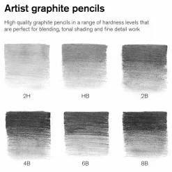 Winsor & Newton™ Studio Collection™ Graphite Pencil Tin Set