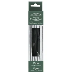 Winsor & Newton Vine Charcoal - Soft, Box of 3