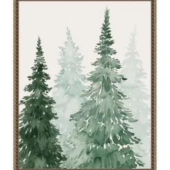 Winter Washed Coppice II by Grace Popp Framed Canvas Wall Art