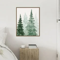 Winter Washed Coppice II by Grace Popp Framed Canvas Wall Art