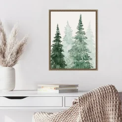 Winter Washed Coppice II by Grace Popp Framed Canvas Wall Art