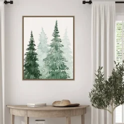Winter Washed Coppice II by Grace Popp Framed Canvas Wall Art