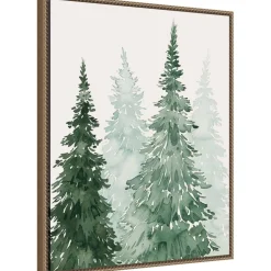 Winter Washed Coppice II by Grace Popp Framed Canvas Wall Art