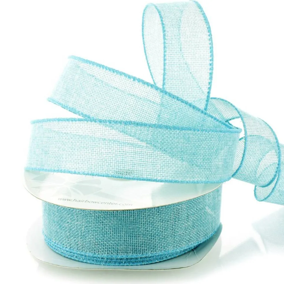 1.5" Wired Burlap Ribbon