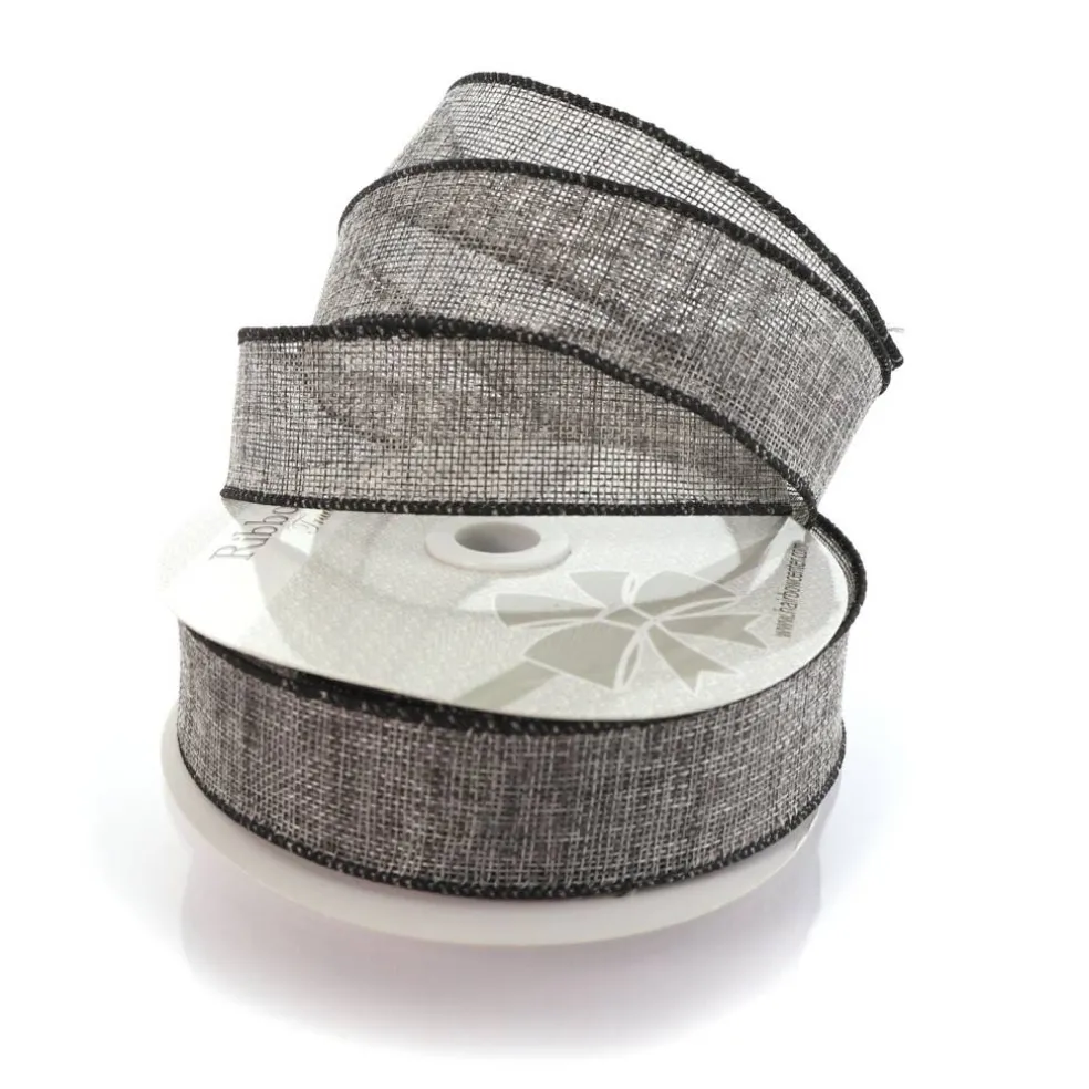 1.5" Wired Burlap Ribbon