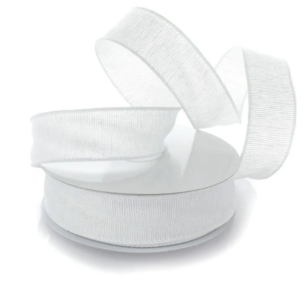 1.5" Wired Burlap Ribbon