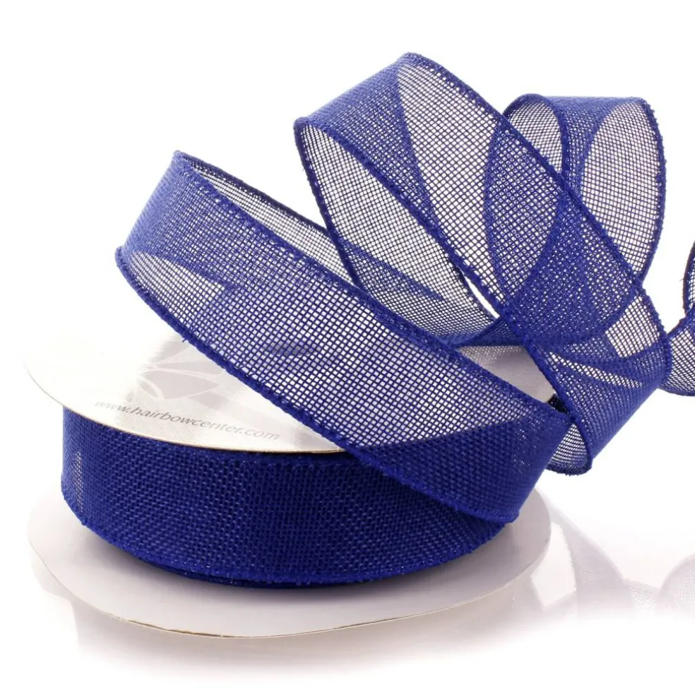 1.5" Wired Burlap Ribbon