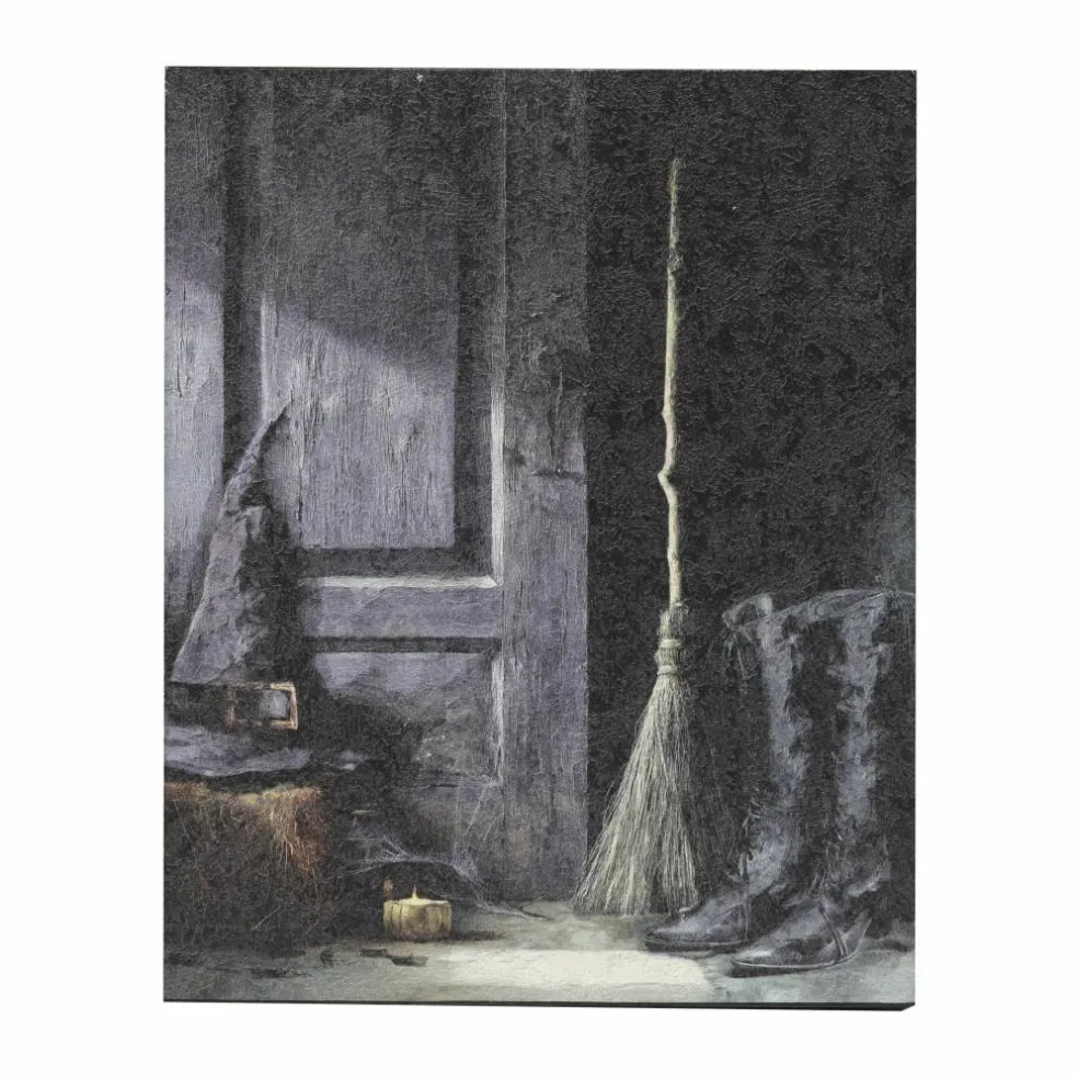 14.25" Witch Boots, Hat & Broom Wall Décor by Ashland®