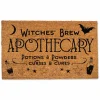 Witches Brew Apothecary 30" x 18" Door Mat