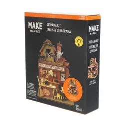 Witch's Brew Coffee Shop DIY Lighted Diorama Kit by Make Market®