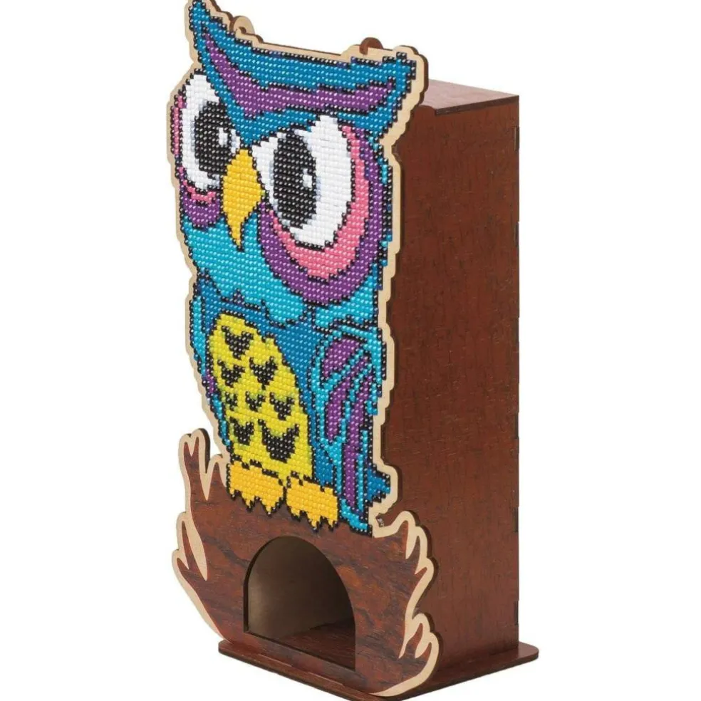 Wizardi Diamond Painting Kit Owl